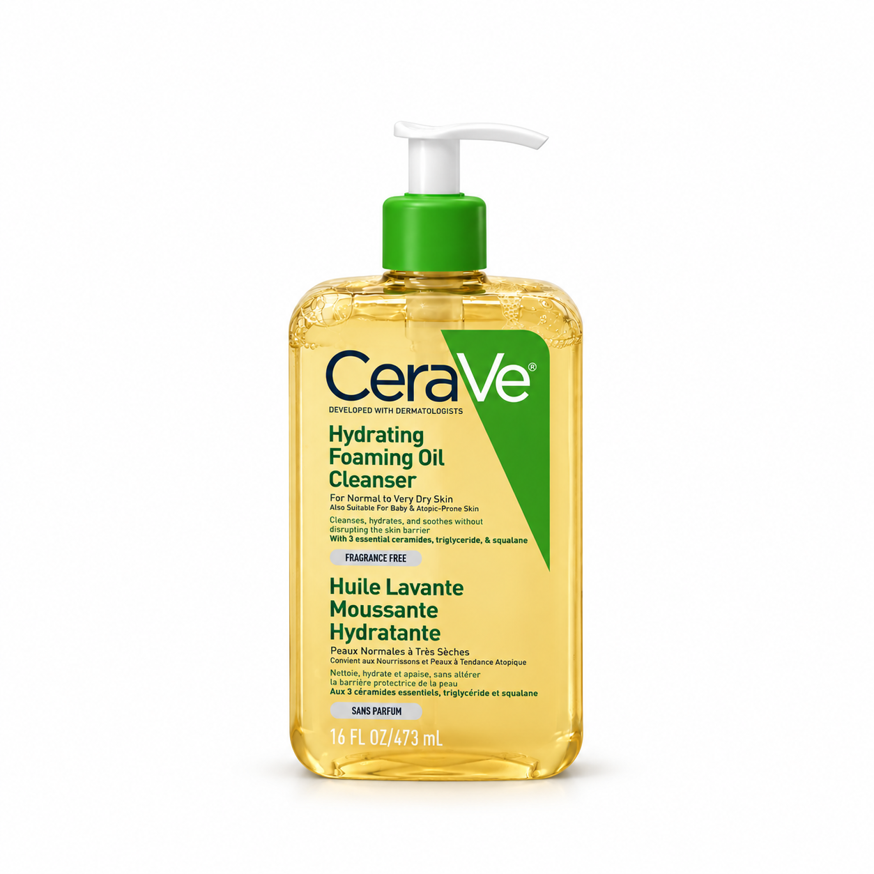 CeraVe Hydrating Foaming Oil Cleanser