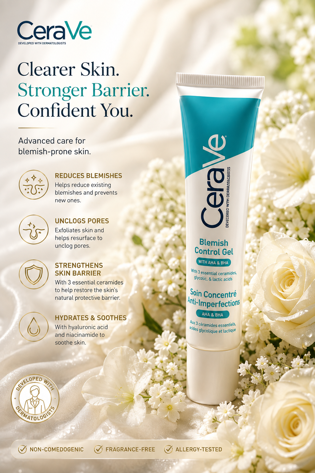 CeraVe Soin Concentré Anti-Imperfections (Blemish Control Gel)