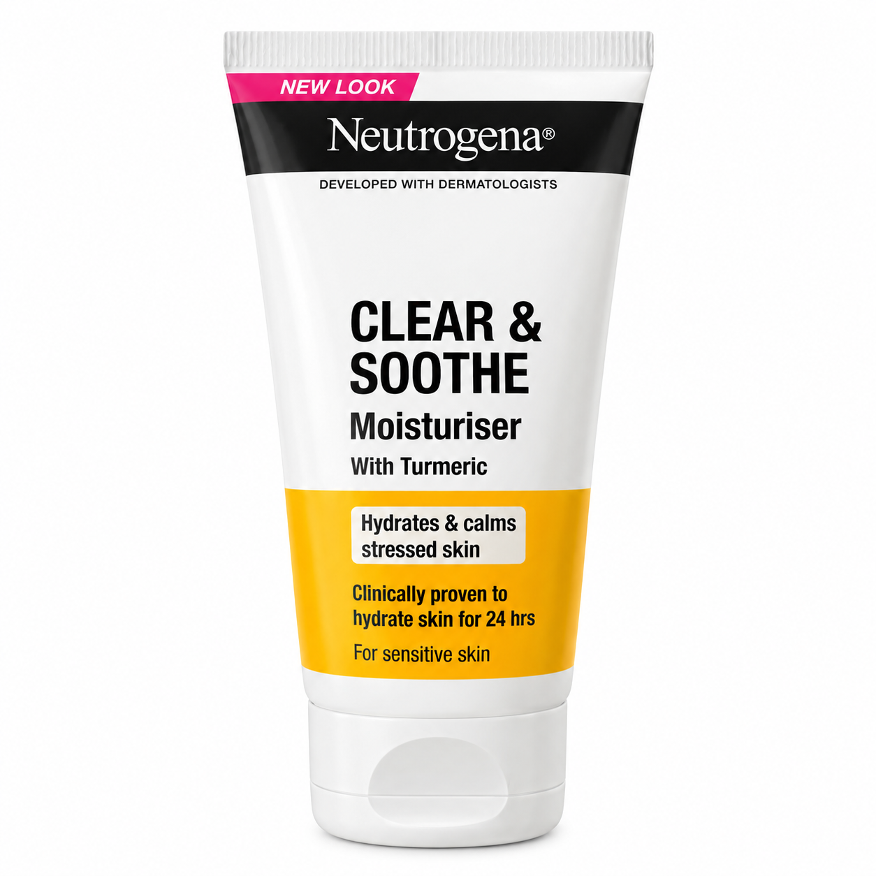 Neutrogena Clear & Soothe Oil-Free Moisturiser with Turmeric