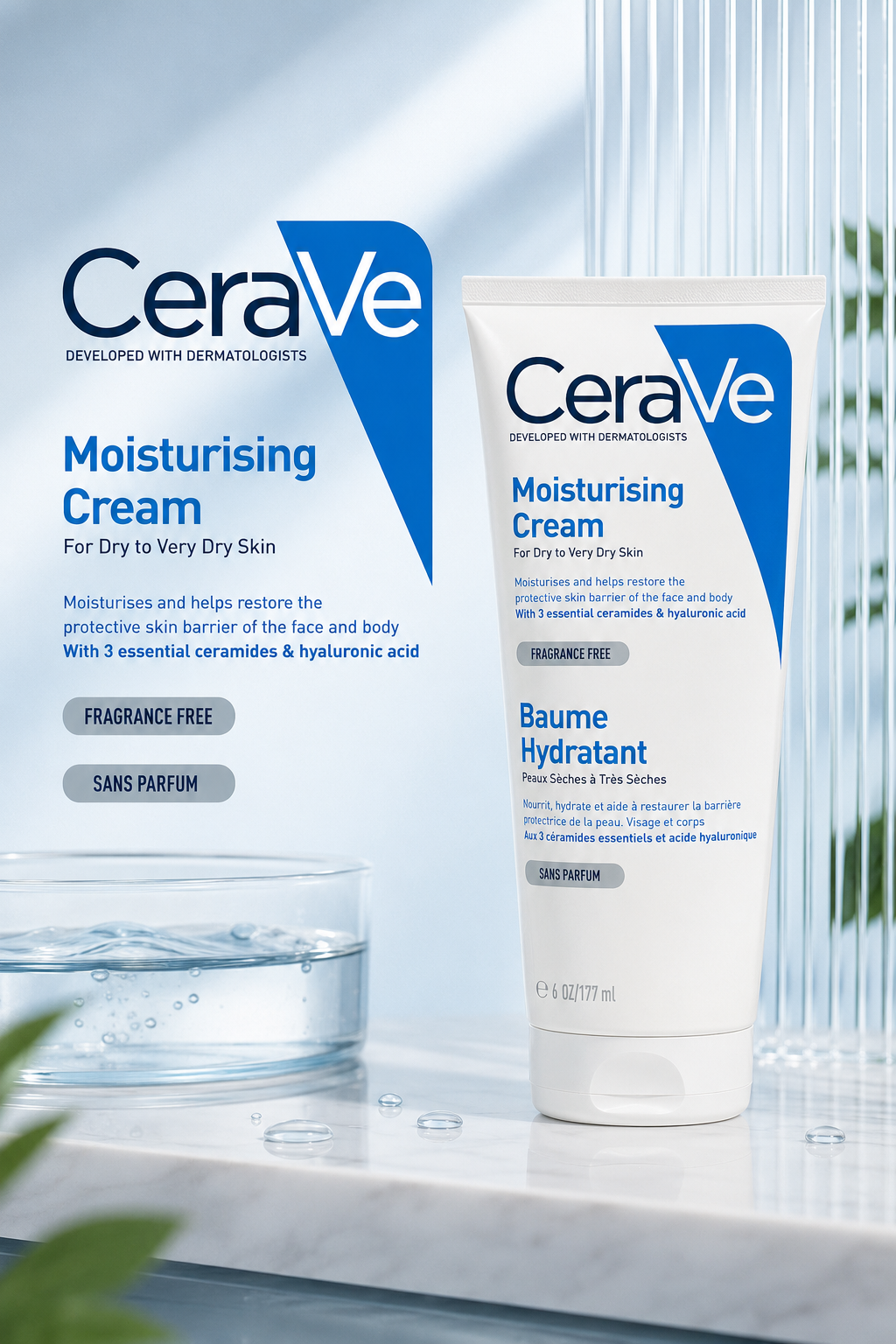 CeraVe® Moisturising Cream 177 ml