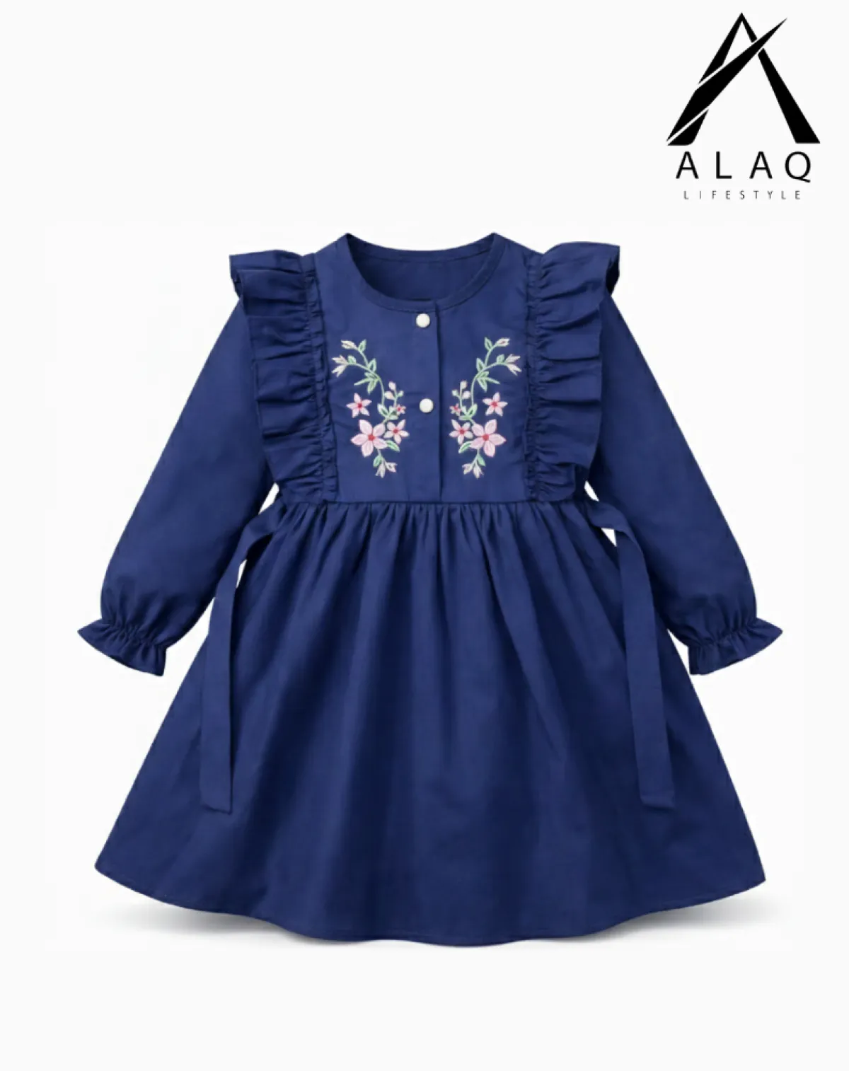 Embroidery Cotton Frock