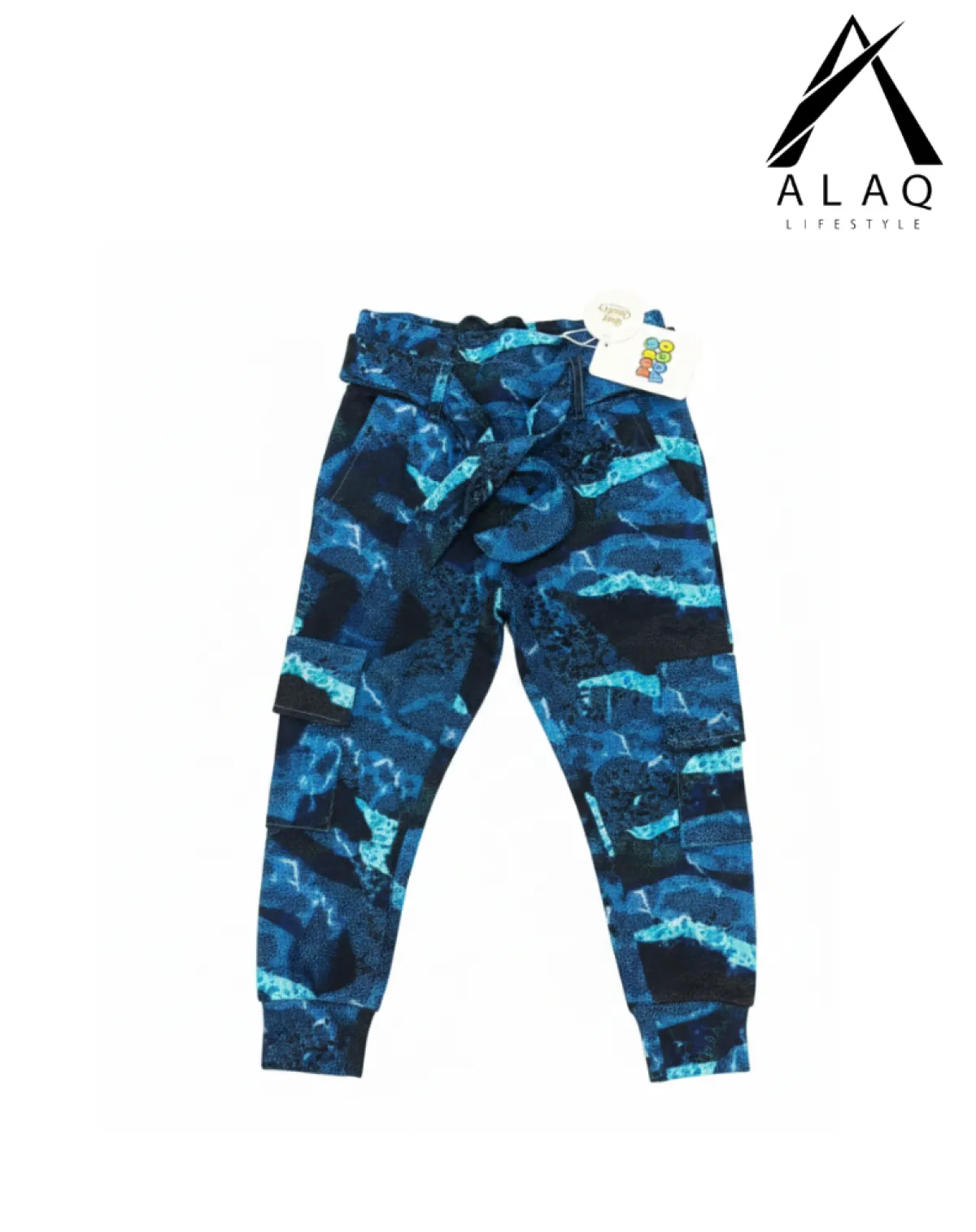 Girls Belted Trousers