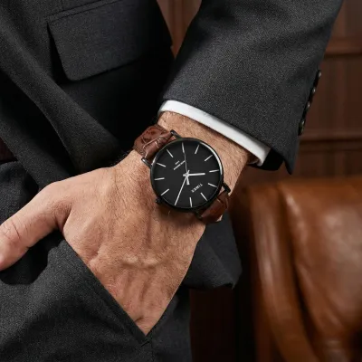 TIMEX Black Dial Analog Watch  - For Men TWEG356SMU02T_img_6