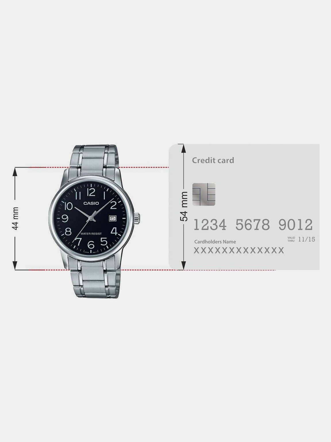 CASIO ( MTP-V002D-1BUDF ) Analog Watch  - For Men A1668_img_4