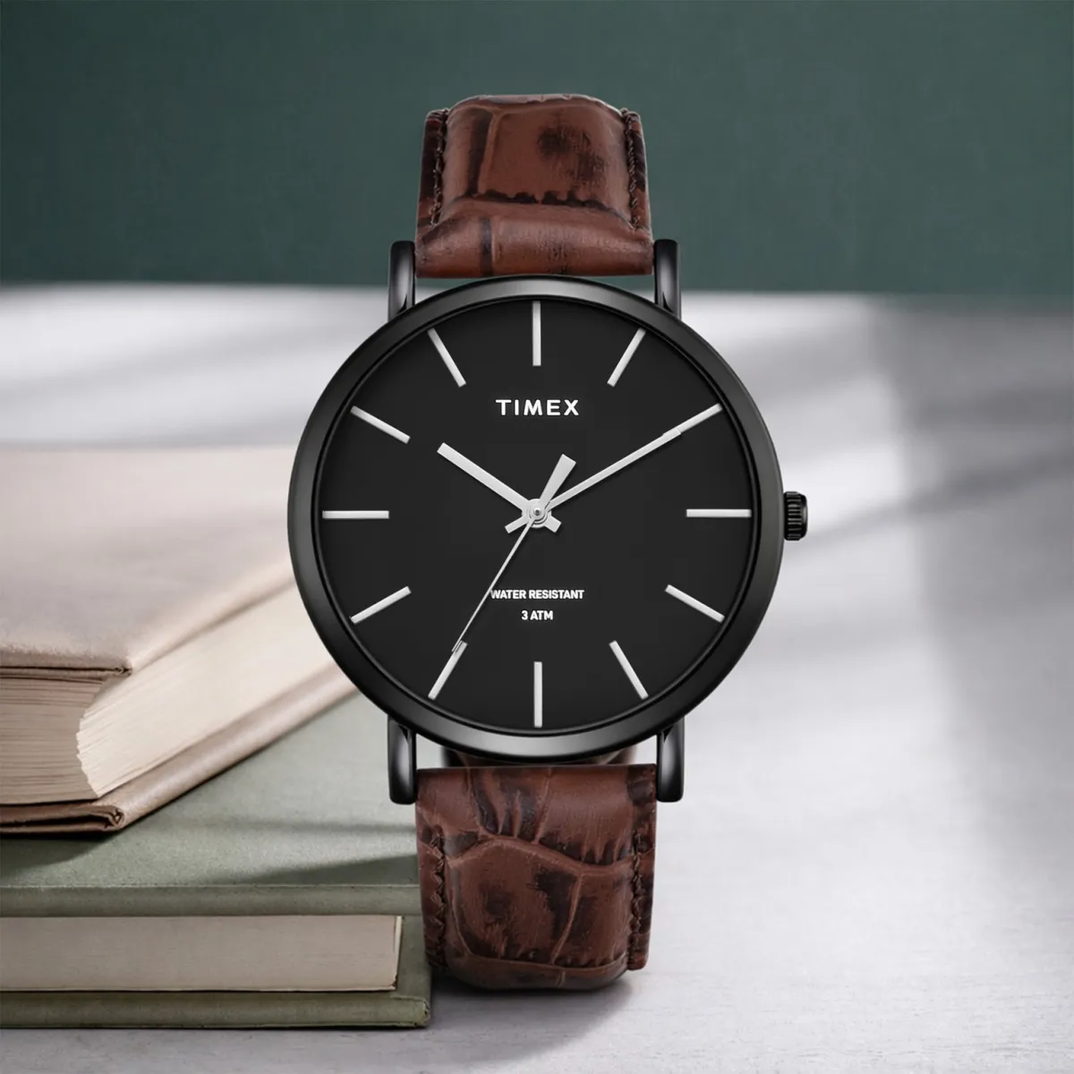 TIMEX Black Dial Analog Watch  - For Men TWEG356SMU02T