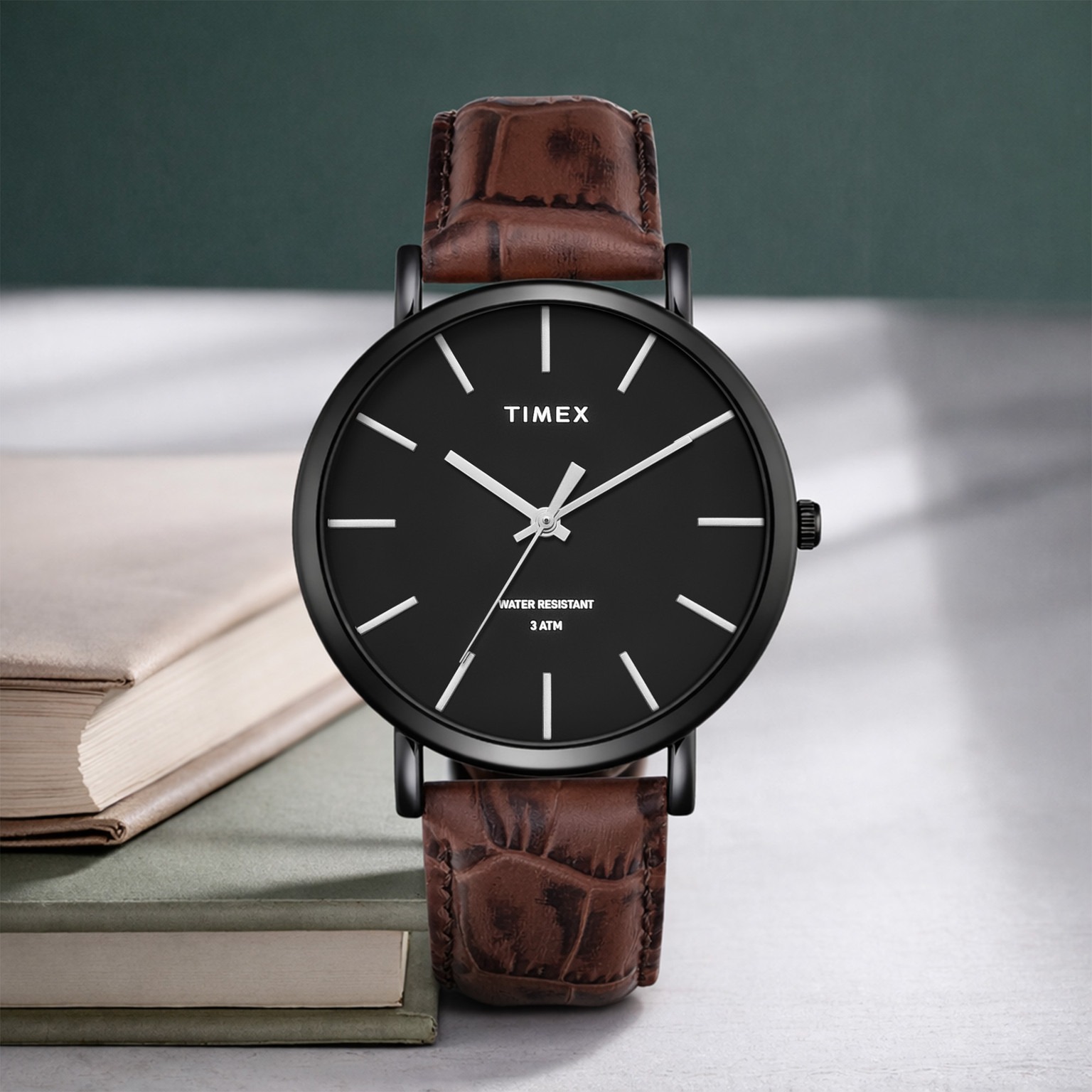 TIMEX Black Dial Analog Watch  - For Men TWEG356SMU02T_img_0