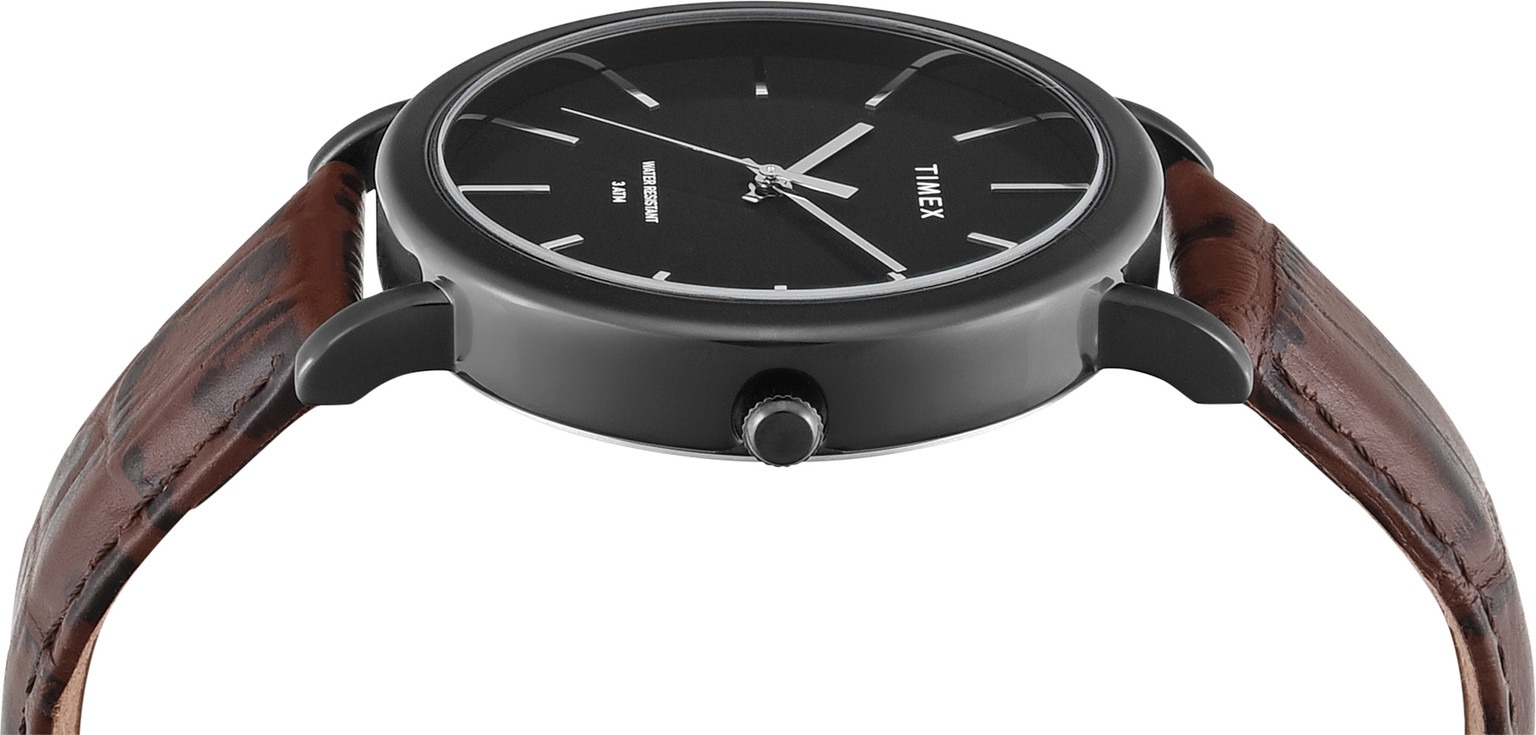 TIMEX Black Dial Analog Watch  - For Men TWEG356SMU02T_img_4