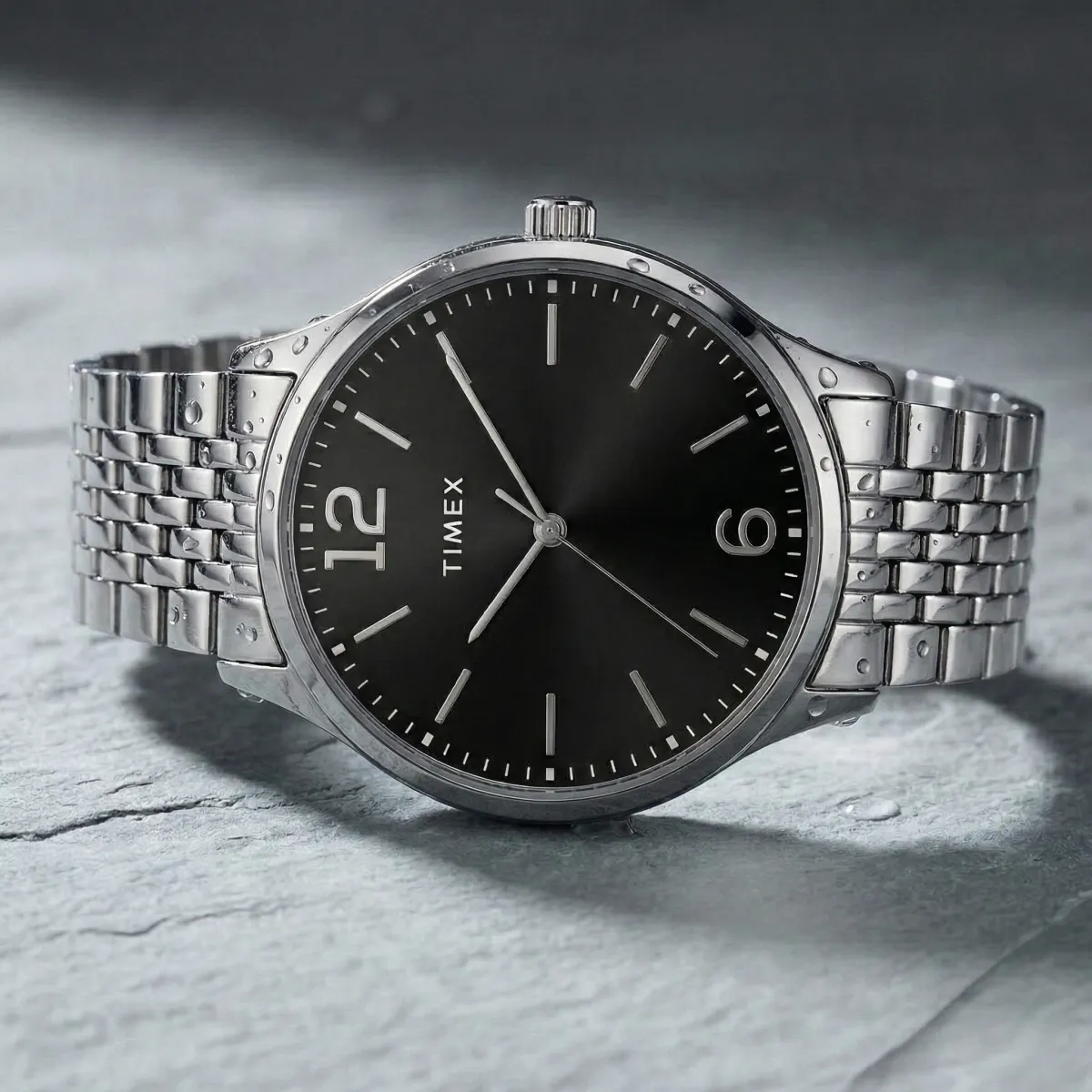 Timex Black Dial Analog Watch Unisex Male/Female