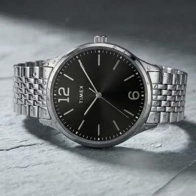 Timex Black Dial Analog Watch Unisex Male/Female_img_0