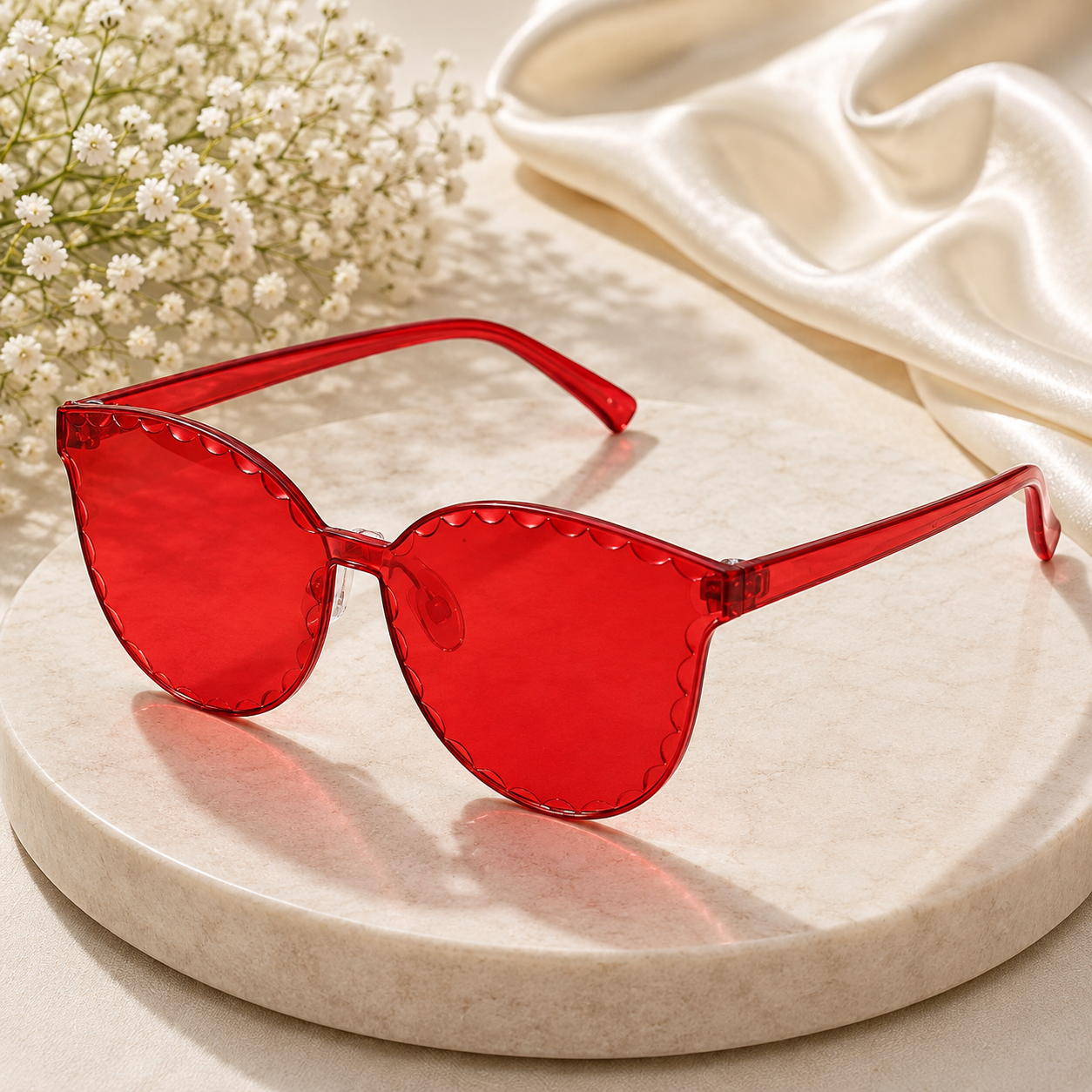Kids Stylish Crossover Sunglasses for Boys & Girls | Trendy UV Protection Eyewear with Sunglass Case_img_7