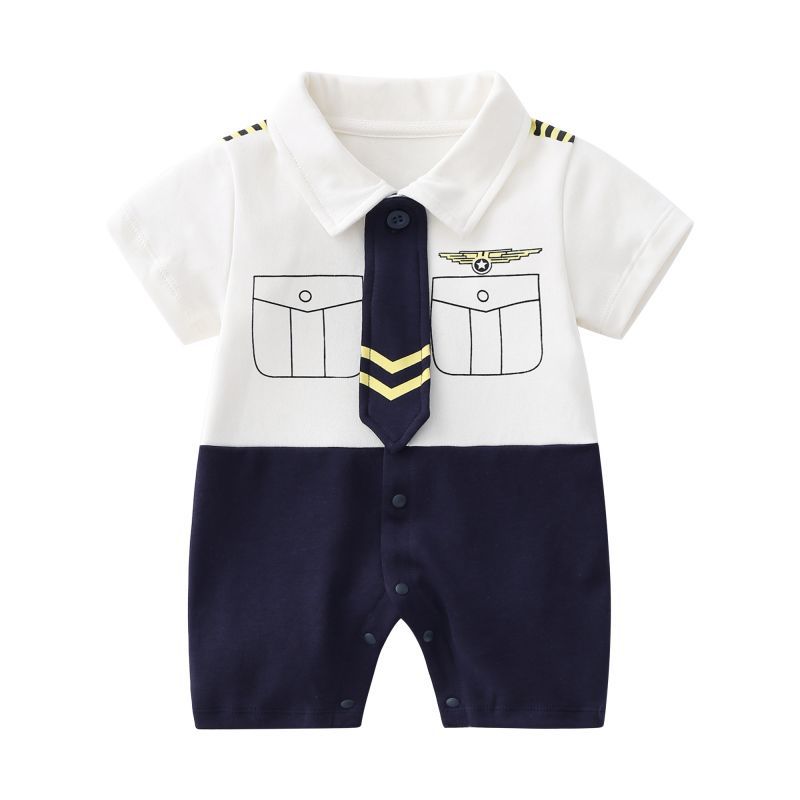 Baby Air Force Officer Romper Dress Only (0 to 18 months)_img_1