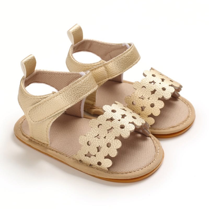 Baby Oxford Sandals for Girls | Soft Sole Anti-Slip First Walker Shoes (6–18 Months)_img_2