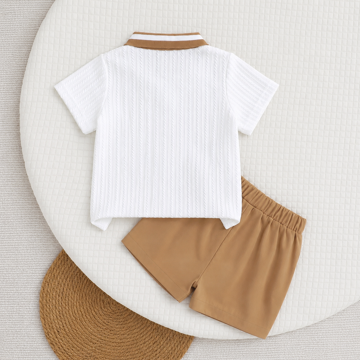 Baby Boys Summer Casual Polo Shirt & Shorts Set (3–24 Months)_img_7