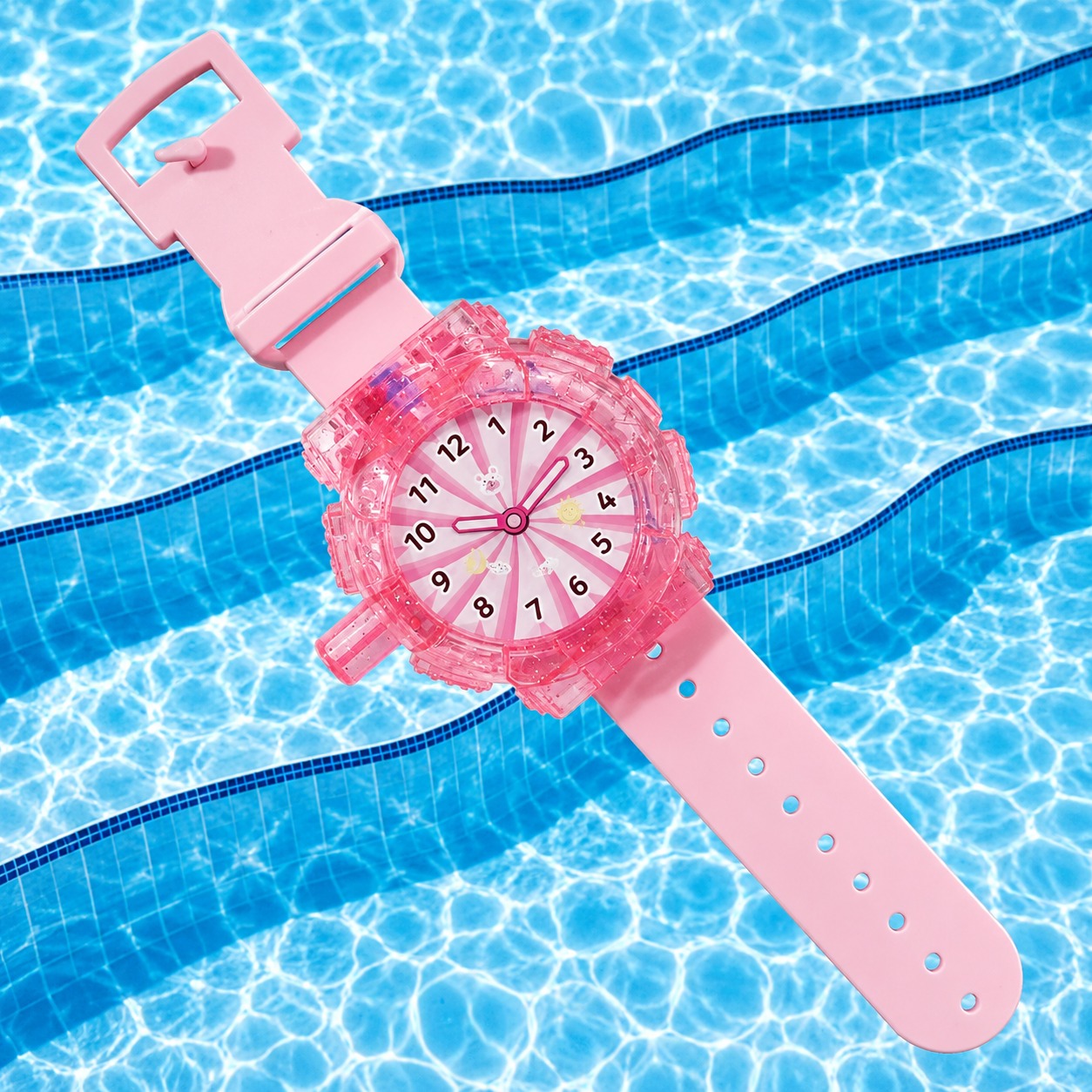 Kids Water Blaster Watch Toy | Wearable Water Spray Gun For Boys & Girls