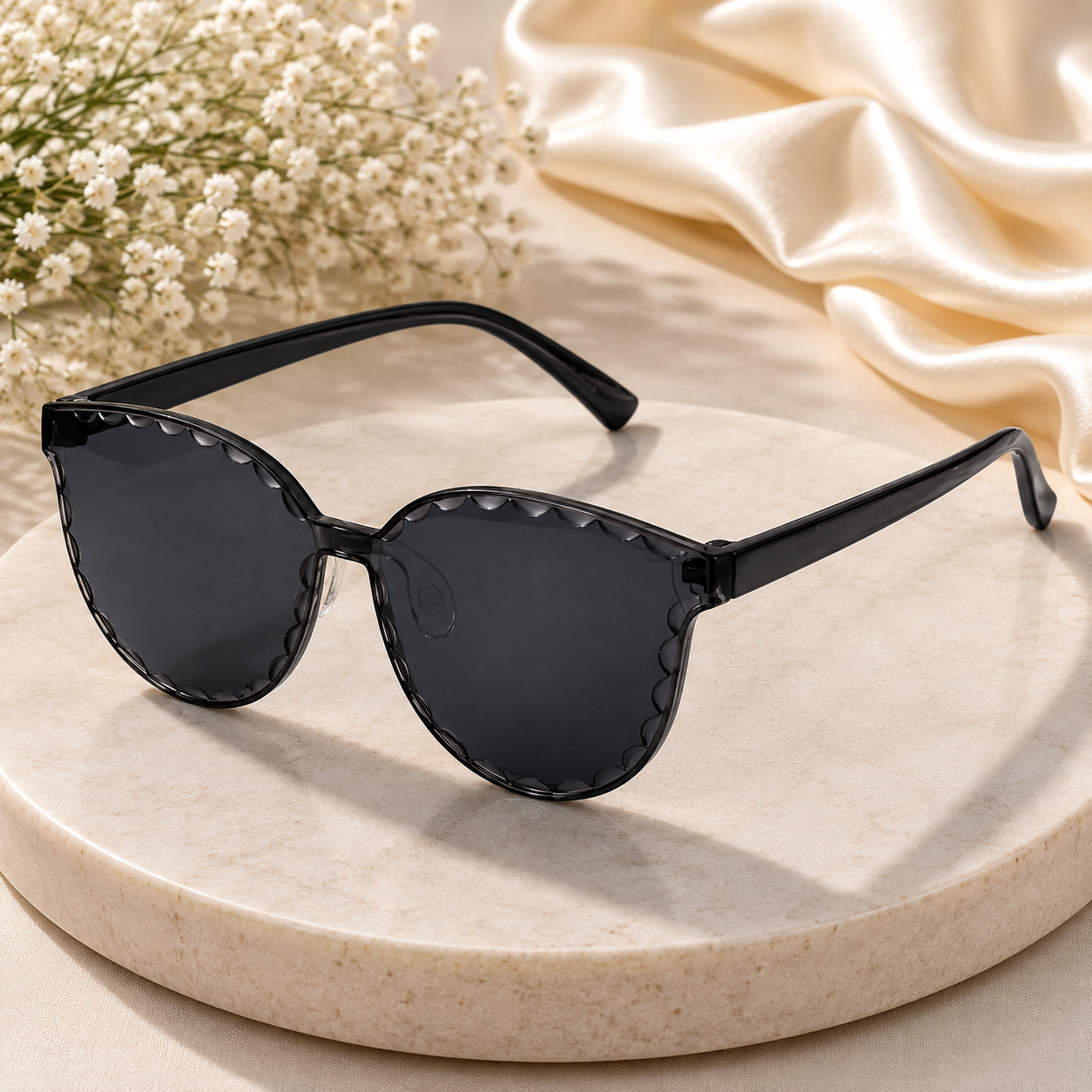 Kids Stylish Crossover Sunglasses for Boys & Girls | Trendy UV Protection Eyewear with Sunglass Case_img_6