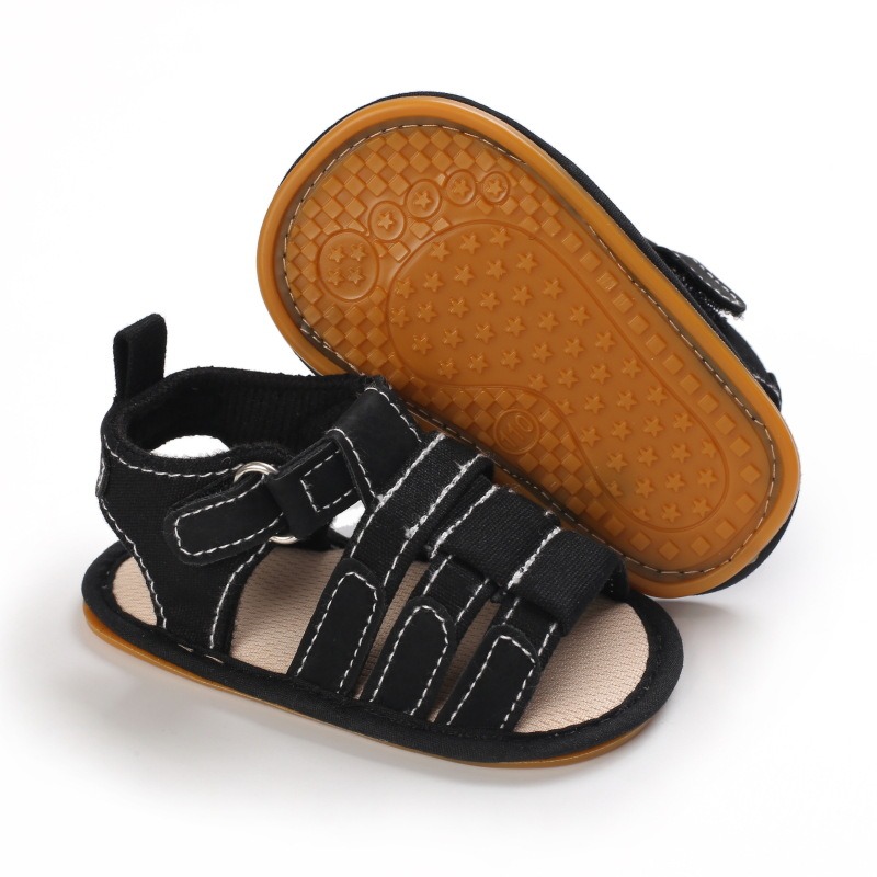 Baby Boy Summer Soft Anti-Slip First Walker Sandals (0–12 Months)