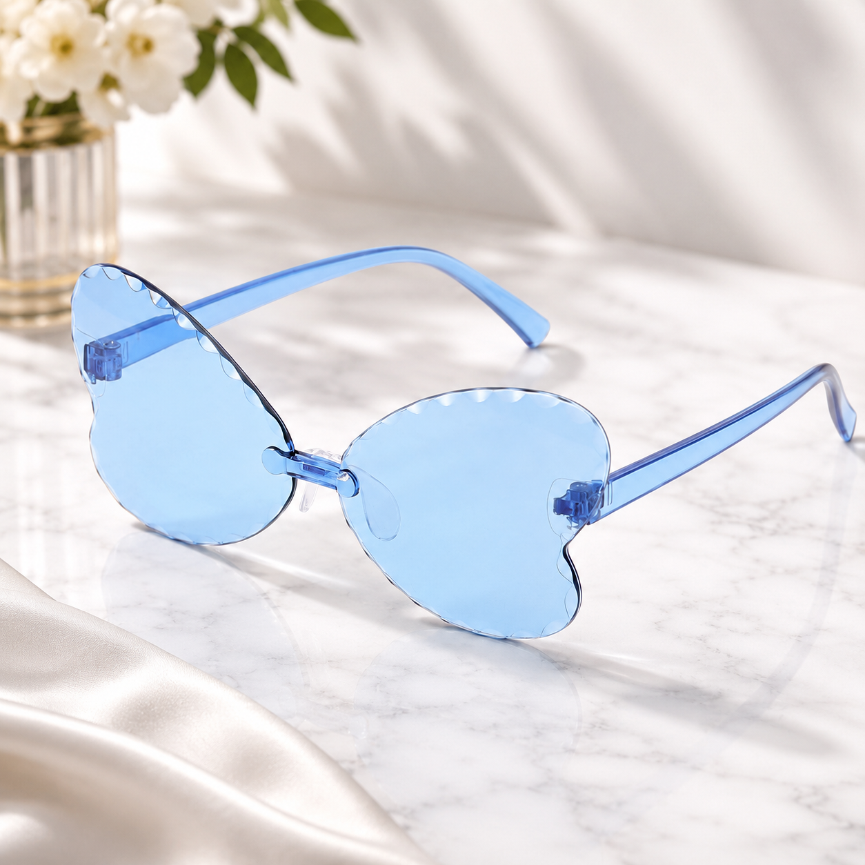 Kids Butterfly Sunglasses for Girls | Stylish UV400 Sunglasses with Sunglass Case