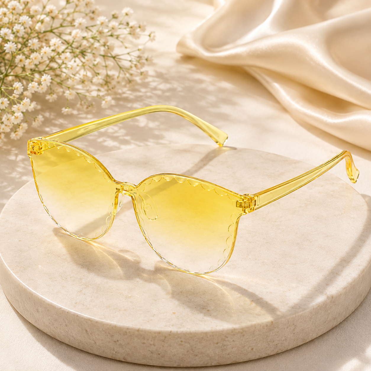 Kids Stylish Crossover Sunglasses for Boys & Girls | Trendy UV Protection Eyewear with Sunglass Case_img_3