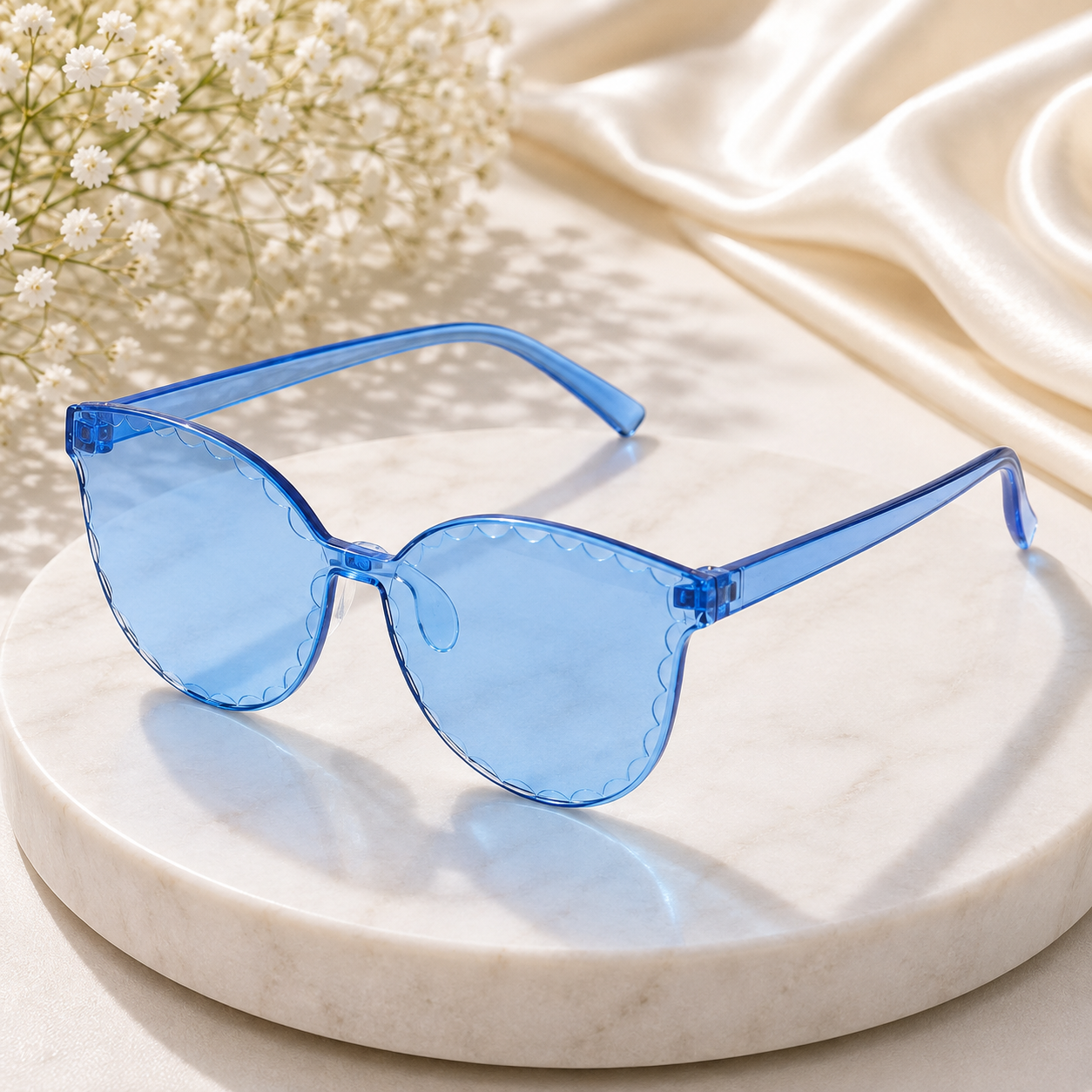 Kids Stylish Crossover Sunglasses for Boys & Girls | Trendy UV Protection Eyewear with Sunglass Case_img_5