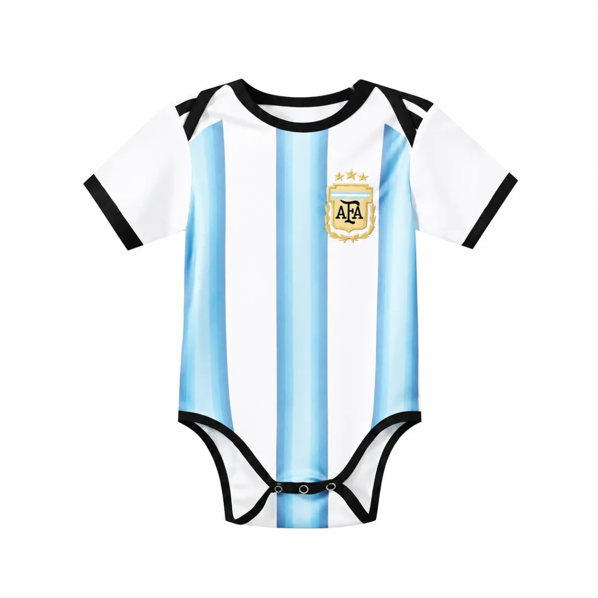 Baby Argentina World Cup 2026 Home / Away Jersey Romper Dress - Soft Cotton Football Jersey Bodysuit (0 to 12 months)
