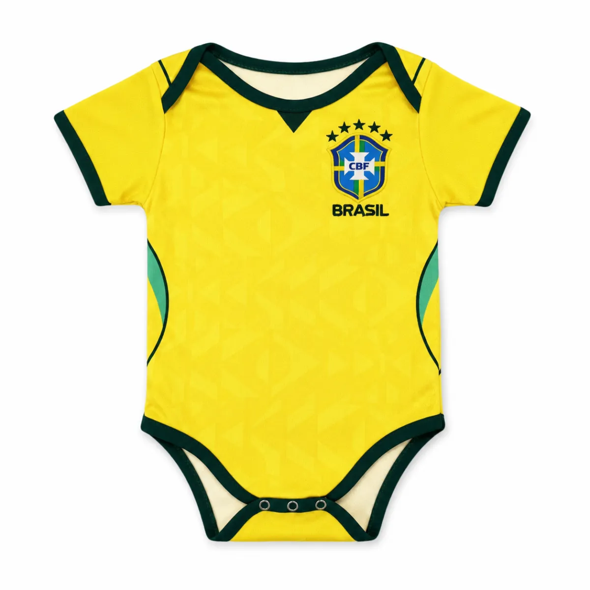 Baby Brazil World Cup 2026 Home/ Away Jersey Romper Dress - Soft Cotton Football Jersey Bodysuit (0 to 12 months)