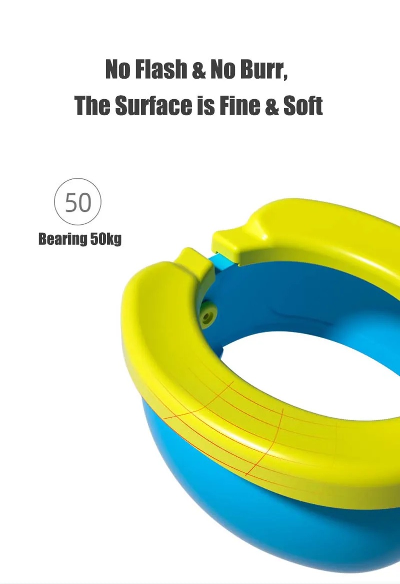 Baby Foldable Travel Potty Seat with 10PCS Garbage Bags & Storage Bag | Portable Toddler Toilet_img_14