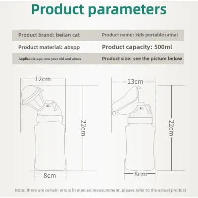 Baby  Portable Urinal Leakproof Kids Travel Outdoor Urine Bottle for Boys & Girls_img_5