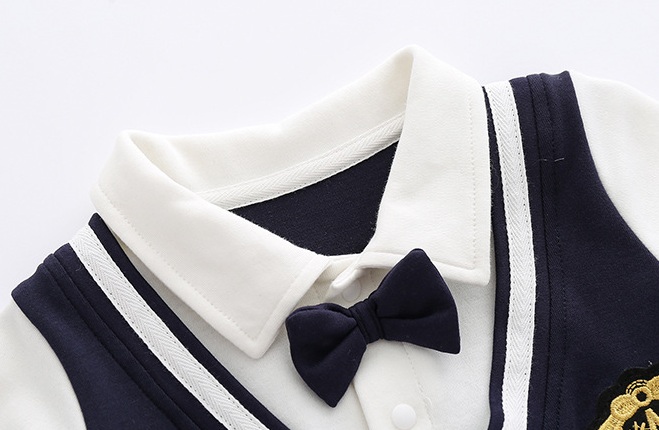Baby Summer Cotton Bow Tie Romper Dress Only (0 to 18 months)_img_3
