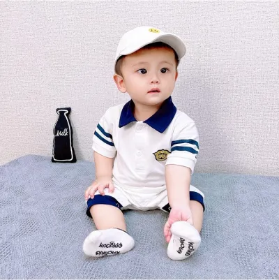 Baby Summer Cotton Sailor Romper Dress Only (0 to 18 months)_img_1