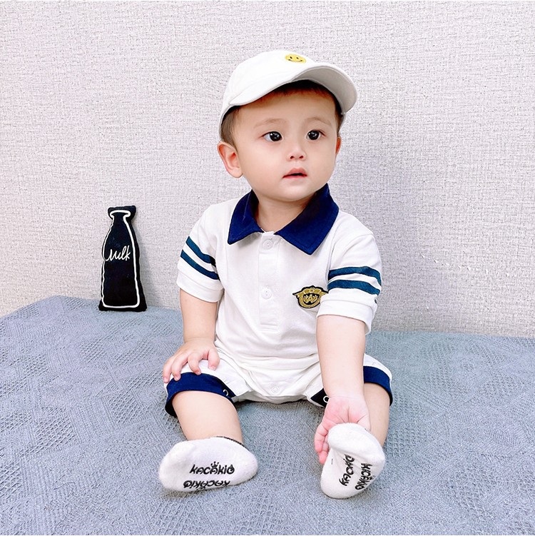 Baby Summer Cotton Sailor Romper Dress Only (0 to 18 months)_img_1