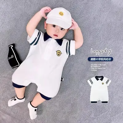 Baby Summer Cotton Sailor Romper Dress Only (0 to 18 months)_img_0
