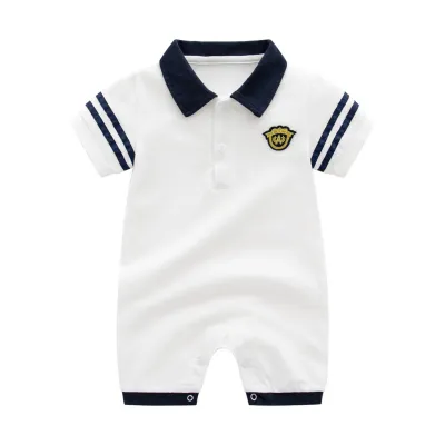 Baby Summer Cotton Sailor Romper Dress Only (0 to 18 months)_img_2
