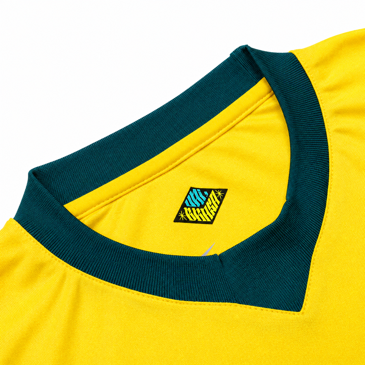 Men's Brazil Football World Cup 2026 Dri-FIT Home Jersey – Breathable Premium Yellow Brasil Football Official Jersey_img_8