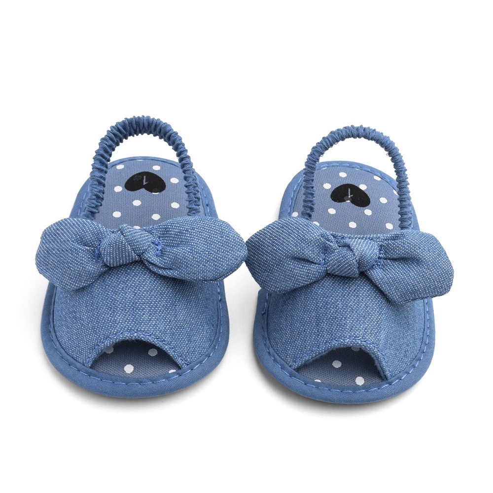 Baby Girls Soft Bow Sandals | Breathable Anti-Slip First Walker Shoes (0–10 Months)_img_2