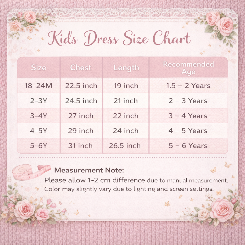 Baby Girl Floral Off Shoulder Princess Dress (1.5 to 6 years) for your ANGEL_img_6
