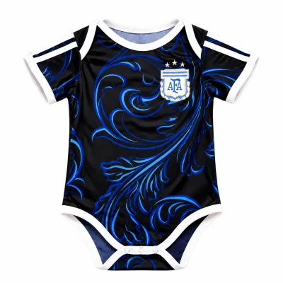 Baby Argentina World Cup 2026 Home / Away Jersey Romper Dress - Soft Cotton Football Jersey Bodysuit (0 to 12 months)_img_5