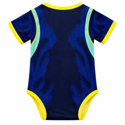 Baby Brazil World Cup 2026 Home/ Away Jersey Romper Dress - Soft Cotton Football Jersey Bodysuit (0 to 12 months)_img_5