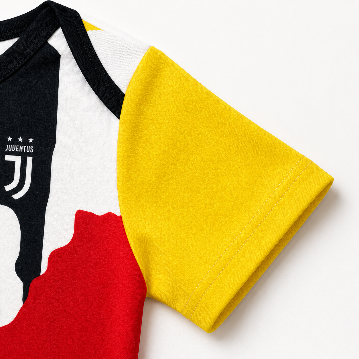 Baby Cristiano Ronaldo (CR7) Fusion Football Jersey Romper - Soft Cotton Football Jersey Bodysuit (0 to 12 months)_img_5