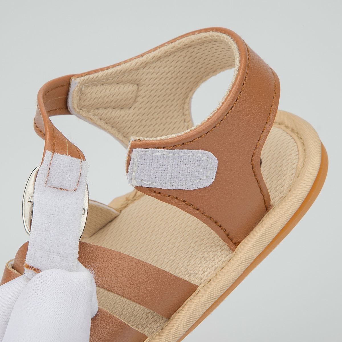 Baby Summer Crossed Sandals – Soft Sole Anti-Slip Toddler Shoes (0-18 Months)_img_2