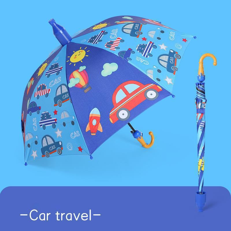 Kids Cartoon Printed Umbrella for Boys & Girls – Waterproof, UV Protection, Transparent Cover Safety Umbrella_img_12