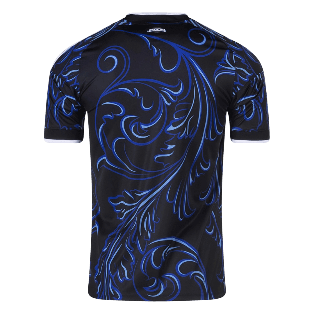 Men's Argentina Football World Cup 2026 CLIMACOOL Away Jersey – Breathable Premium Argentina Black Blue Football Official Jersey_img_7