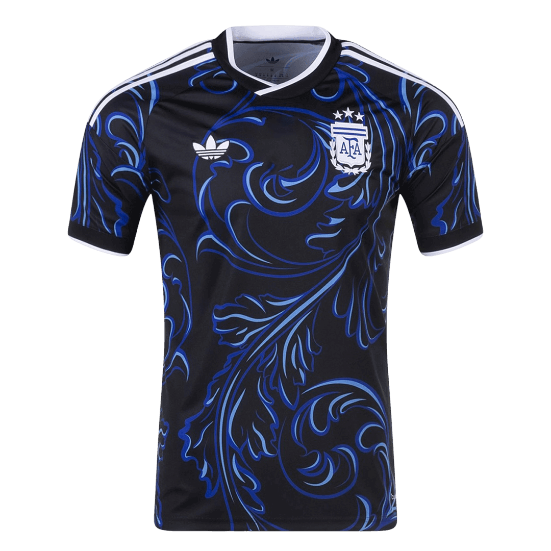 Men's Argentina Football World Cup 2026 CLIMACOOL Away Jersey – Breathable Premium Argentina Black Blue Football Official Jersey_img_6