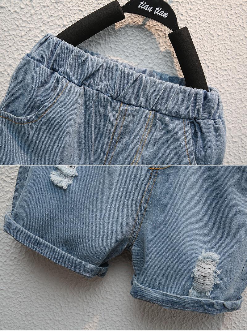 Baby Boy Stylish Polo T-Shirt & Denim Shorts Summer Set (6 Months – 3 Years)_img_8