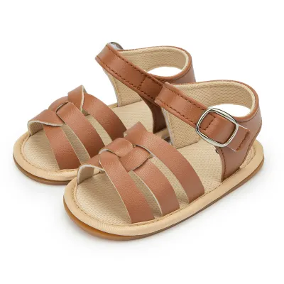 Baby Summer Crossed Sandals – Soft Sole Anti-Slip Toddler Shoes (0-18 Months)_img_1