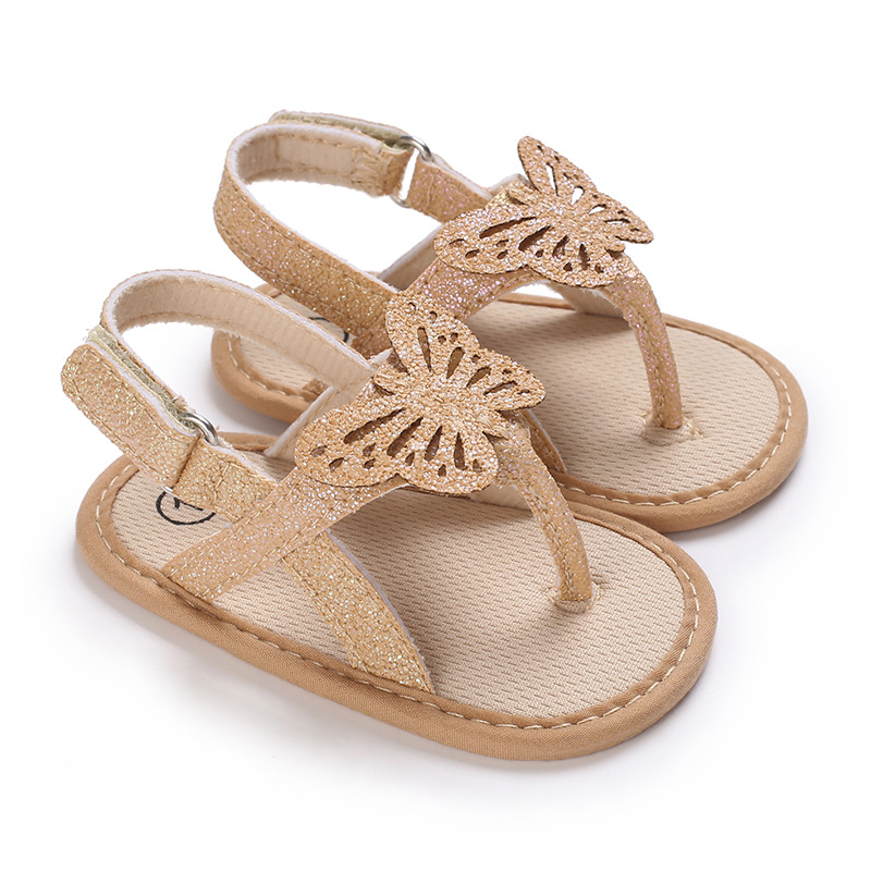 Baby Girls Summer Butterfly Anti Slip Sandals (6 to 18 months)