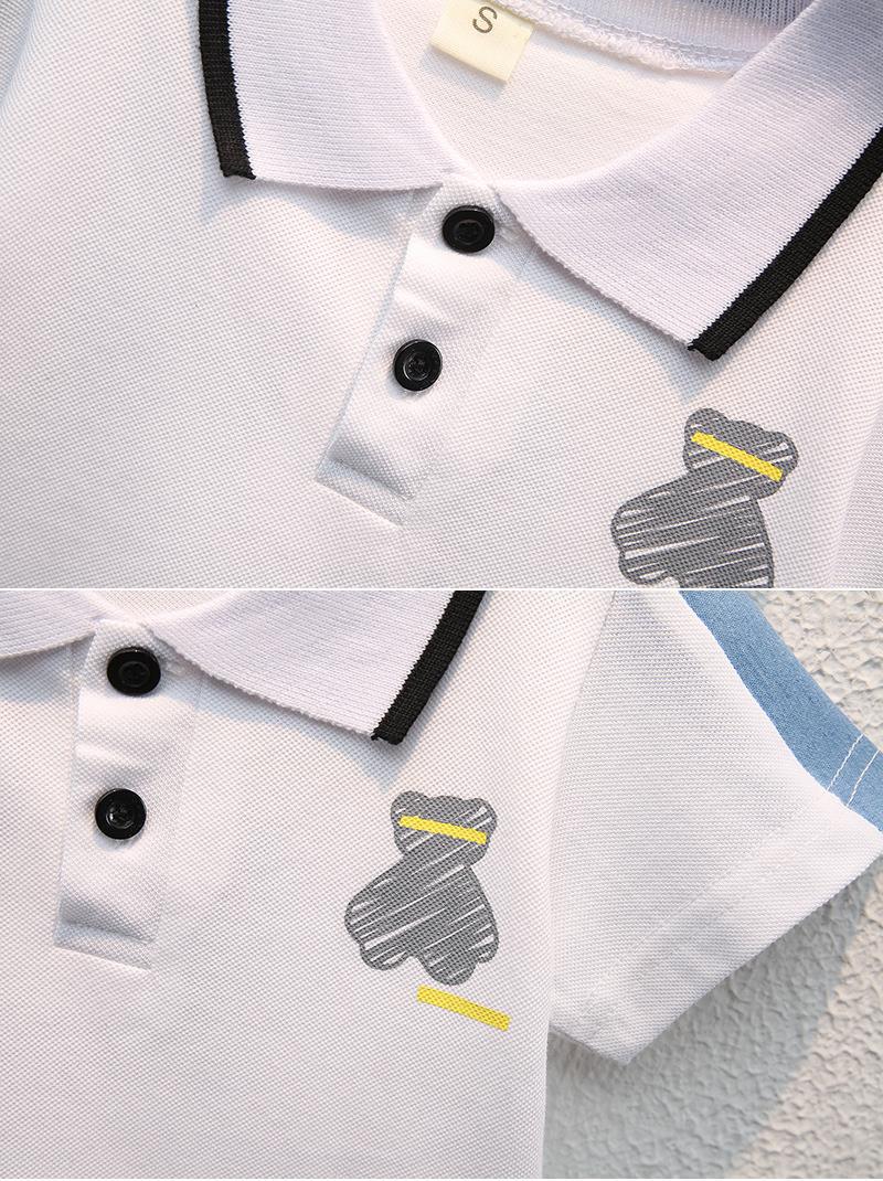 Baby Boy Stylish Polo T-Shirt & Denim Shorts Summer Set (6 Months – 3 Years)_img_6