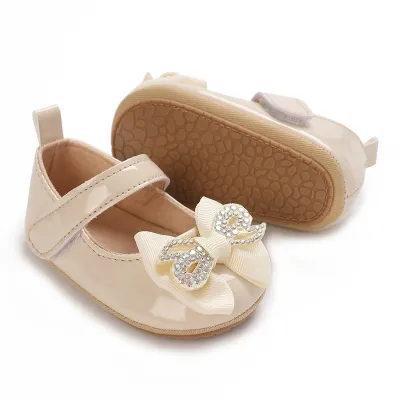 Baby Girl Rhinestone Bow Party Shoe (0 to 15 months) for ANGEL_img_5