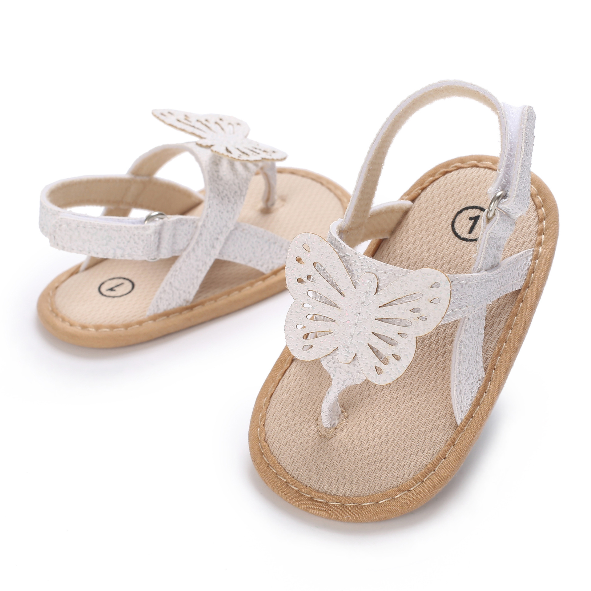 Baby Girls Summer Butterfly Anti Slip Sandals (6 to 18 months)_img_3