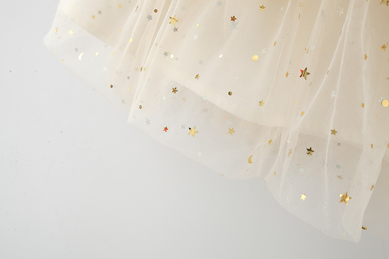 Baby Girl Flying Sleeves Red Heart Tulle Summer Princess Dress (6 months to 3 years)_img_3
