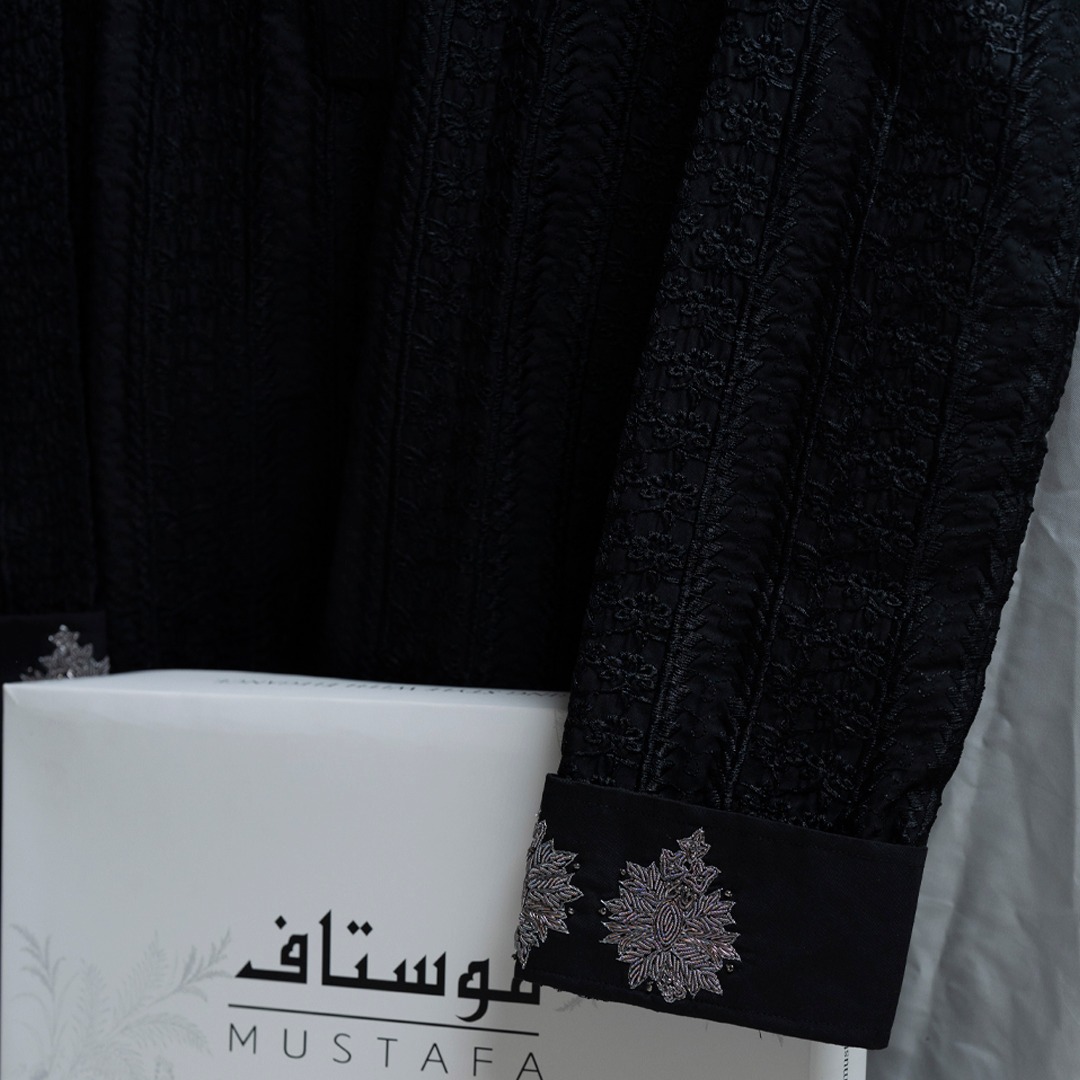 AZMAN– “BLACK X EMBROIDERY X ZARDOSI ” - Image 3